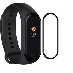Xiaomi Mi Band 6 Ekran Koruyucu 3D Kavisli Tam Kaplama Pmma