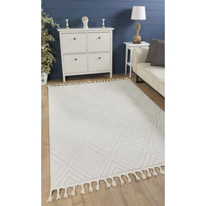 Venucci Home & Living Quincey Bukleli Yumuşak Peluş Post Shaggy Krem Çocuk Odası Oturma Odası Salon Mutfak Halısı
