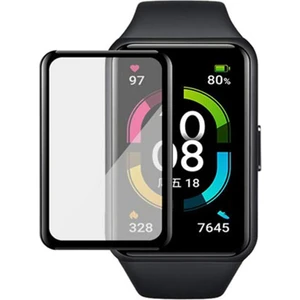 Huawei Honor Band 6 Ekran Koruyucu 3D Kavisli Tam Kaplama Pmma