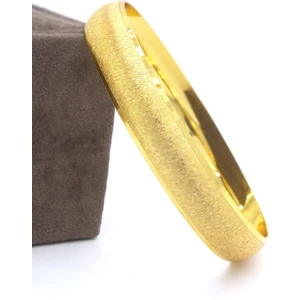Altın Kaplama Düz Bilezik 1 cm BLZ-3032