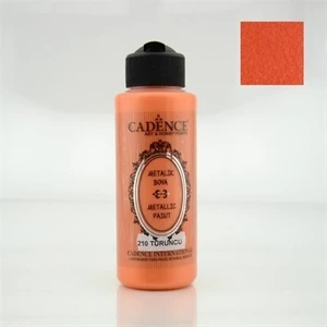 Turuncu Rengi Cadence Metalik Boya 120ML 210