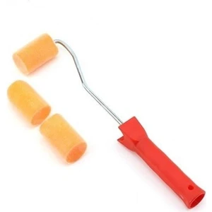 Sünger Üstü Kadife Rulo 5 cm 3 Lü