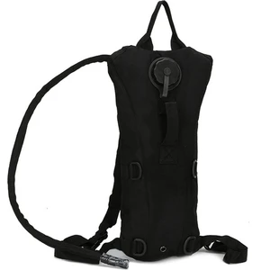 Su Torbası Hidrasyon Sırt Çantası Açık Kamp Naylon Deve Su Mesane Çanta Bisiklet Için (Siyah) (Yurt Dışından)