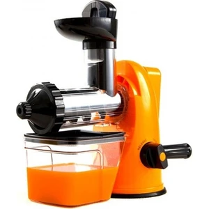Çok Işlevli Ev Manuel Sıkacağı Apple Turuncu Wheatgrass Taşınabilir Dıy Sıkacağı (Sarı) (Yurt Dışından)