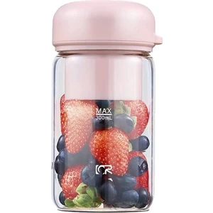 LL-GZ19 Sıkacağı Şarj Edilebilir Ev Mini Suyu Kupası Taşınabilir Öğrenci Yurdu Küçük Elektrikli Suyu Kupası (Pembe) (Yurt Dışından)