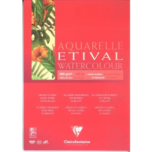 Clairefontaine Sulu Boya Blok Aquarelle Etival 300 gr 15 Yp A5 93689