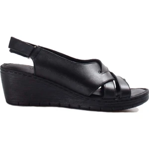 Fast Step Deri Kadın Klasik Sandalet 952ZA821
