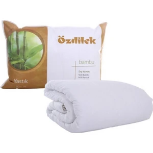 Bambu Yorgan Seti Çift Kişilik 1 Adet Yorgan + 2 Adet Yastık