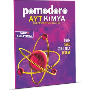 Pomodoro Eğitim Yayınları AYT Kimya Konu Soru Süper Pratik Notlar