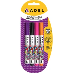 Tekstil Markörü 4'lü Çeşit