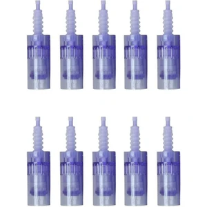 10 'lu 42 Pin A6 Dermapen Iğnesi Orijinal Dermapen Iğne Kartuşu Mavi Soketli 8436001987538