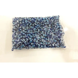 Netice Öylek Netice Öylek 500 Adet 9 mm x 7 mm Küçük Mini Nazar Boncukları