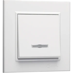 Karea Beyaz Işıklı Anahtar