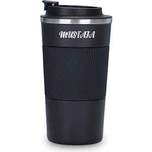 Sedef Silver Kişiye Özel Isim Yazılabilir Hediyelik Isimli 500 ml Paslanmaz Çelik Termos Bardak Mug