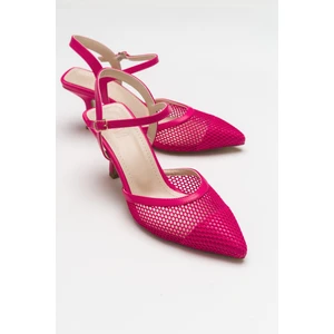 Chıc Fuşya Kadın Topuklu Ayakkabı