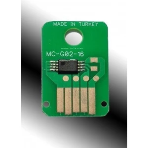 Canon G1420G2020G3420G2460G2420 Cihazları Atik Mürekkep Tankı Chip Canon MC-G02 Bakım Kartuşu Chip