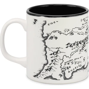 Lord Of The Rings Middle Earth Map Mug