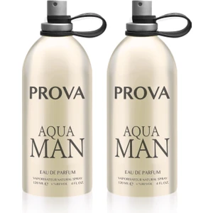 Aqua Man EDP Erkek Parfüm 2 x 120 ml