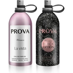 Black Option ve La Vista l EDP Kadın Parfüm Seti 2 x 120 ml