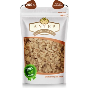 Antep Çarşı Pazar Dilimlenmiş File Fındık 200 gr
