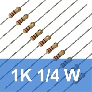 10 Adet 1k Direnç (1/4 Watt)