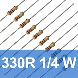 10 Adet 330 Ohm Direnç (1/4 Watt)