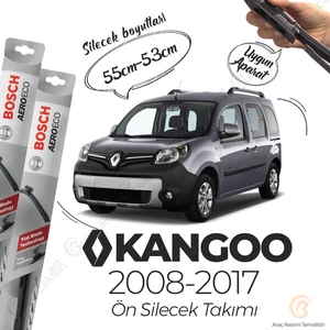 Renault Kangoo Muz Silecek Takımı (2008-2017) Bosch Aeroeco