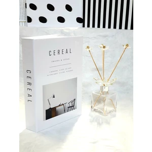 Lovely Book & Book Cereal Travel And Style Dekoratif Kitap Kutusu
