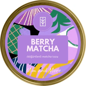 Mim and More Berry Matcha - Böğürtlen Aromalı Matcha, 25 Gr