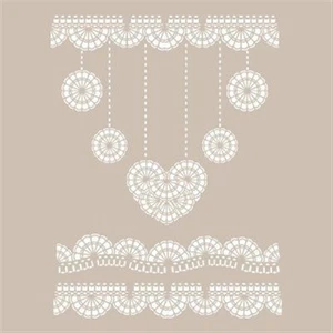 DS12 Dantel Serisi 25X35 Stencil