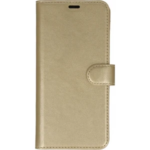 Bilişim Akademi Redmi 9c Uyumlu Delüxe Kapaklı Standlı Cüzdanlı Suni Deri Kılıf Gold