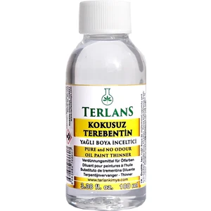 Terlans Kokusuz Terebentin 100 ml Odourless Oil Paint Thinner