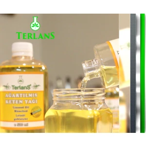 Keten Yağı 100 ml Açık Sarı Renkli Yağlı Boya İnceltiçi ve Ahşap Koruyucu