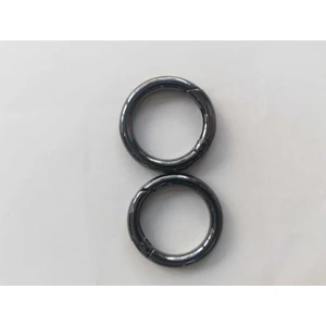 Aklar Çanta Antrasit Klipsli Çanta Halkası