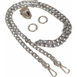 Aklar Çanta Gümüş Zincir Seti