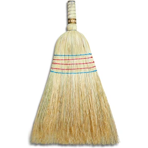 Çavdar Çalı Çırpı Süpürgesi - Eski Tip Ot Bahçe Süpürgesi - 45X65 Cm.