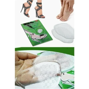 Topuklu Ayakkabı Tabanlığı Şeffaf 2'li Kaydırmaz Silikonlu Ince Ayakkabı Içi Kaydırmaz Silikon Taban