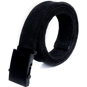 Unisex Siyah Tokalı Kolon Kemeri 4cm