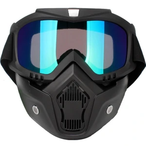 Kkmoon Mortorcycle Yüz Maskesi Açık Yüz Kask Motokros Göz (Yurt Dışından)