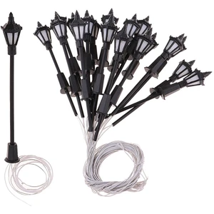 Model Minyatür Sokak Işıkları Maket Aksesuarı (Yurt Dışından)