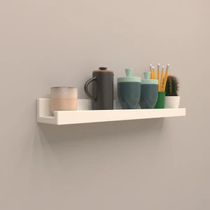 Setli Duvar Rafı 80 cm  Beyaz ( Mat )