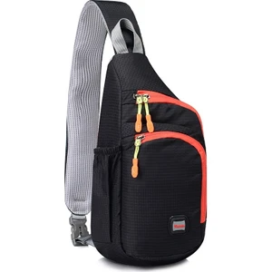 vshop T-834 Açık Spor Göğüs Çantası  Siyah (Yurt dışından)