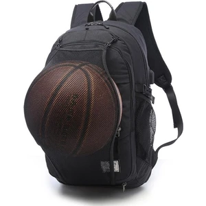 vshop Öğrenci Basketbol Çantası Spor Sırt Çantası  Siyah (Yurt dışından)