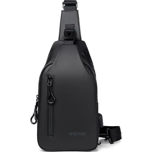 XB301 Erkek Outdoor Göğüs Çantası Siyah (Yurt Dışından)