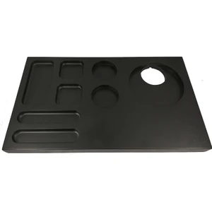 Karşılama-Otel-Ikram Tepsisi  50 x 30 x 3 cm Mdf Siyah