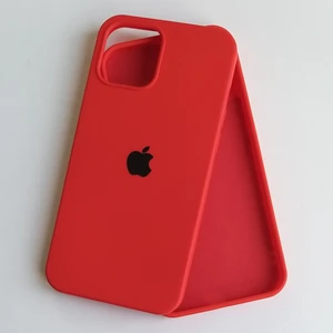More Gsm Apple iPhone 12 Promax (6.7) Lansman Içi Kadife Silikon Kılıf