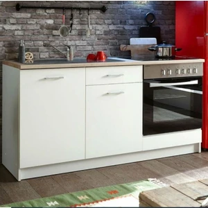 T Designo Tdesigno Mera Mutfak Çekmeceli Alt Modül 180 cm Beyaz Tezgah Dahil