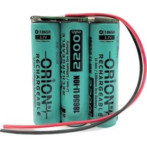 18650 11.1V 2200MAH 3s Koruma Devreli Li-Ion Şarjlı Pil
