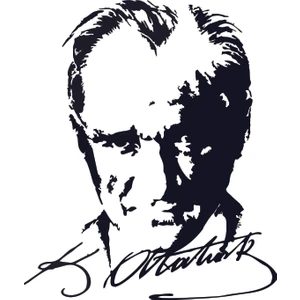 Atatürk Portre Etiket