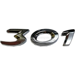 Peugeot 301 Yazısı 301 Arka Bagaj Yazısı